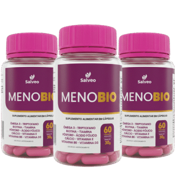 MenoBio - Suplemento Natural para Menopausa - KIT 3
