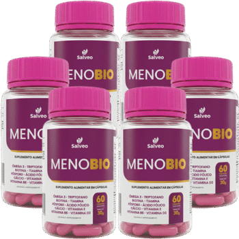 MenoBio - Suplemento Natural para Menopausa - KIT 6